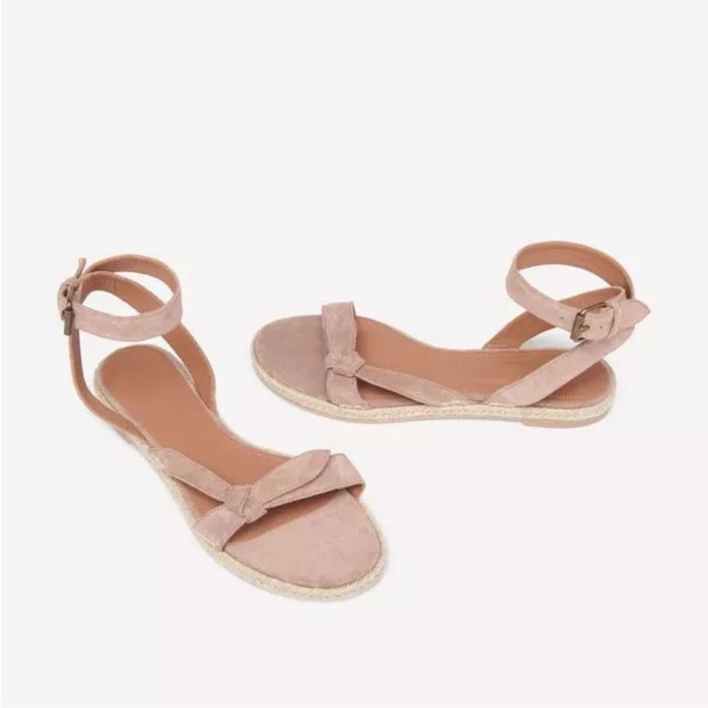 ba&sh Cream and Pink Sandals with Elegant Design